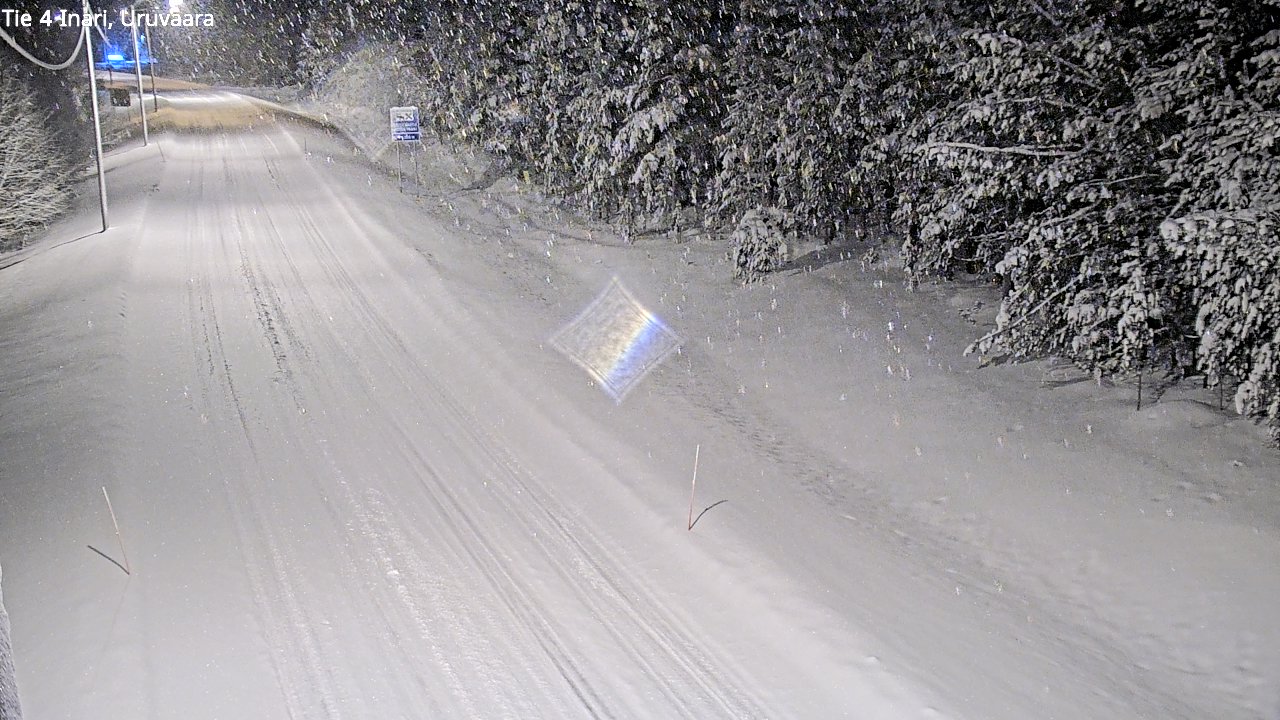 Kelikamerat Kuva Tie 4 Inari, Uruvaara, Inari, Lappi