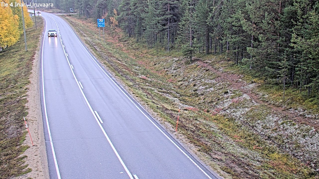 Kelikamerat Kuva Tie 4 Inari, Uruvaara, Inari, Lappi