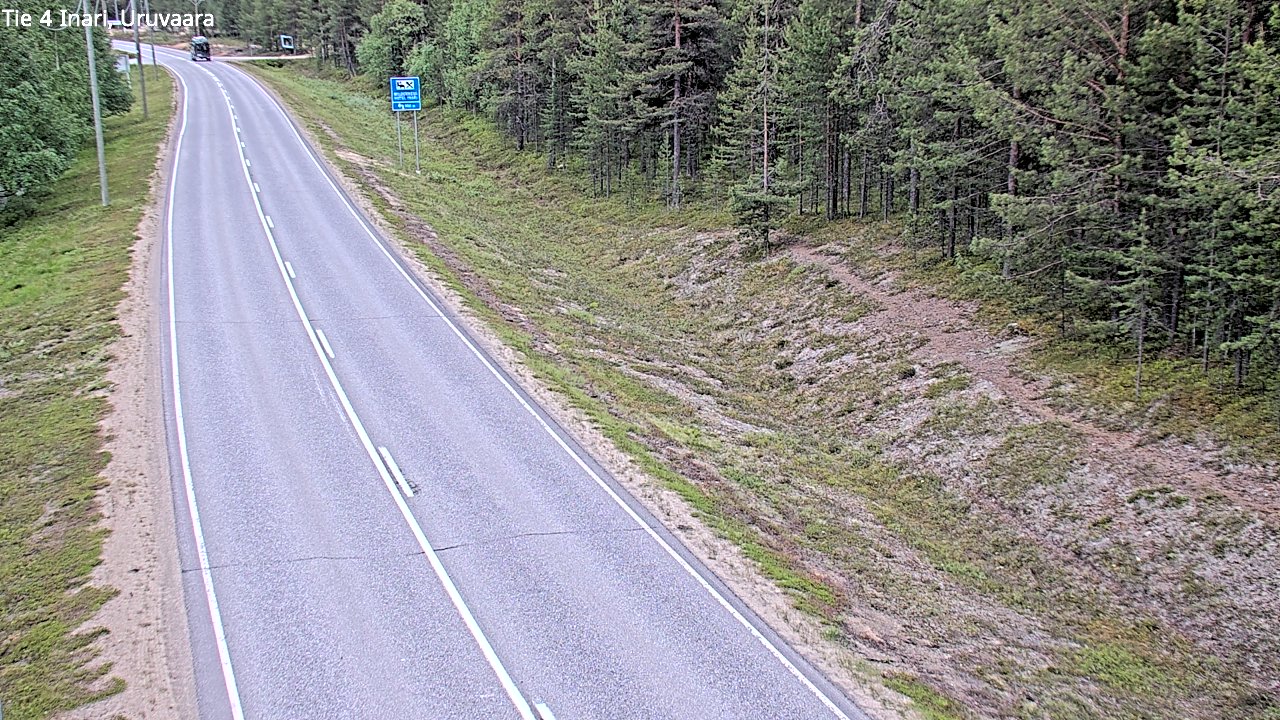 Kelikamerat Kuva Tie 4 Inari, Uruvaara, Inari, Lappi