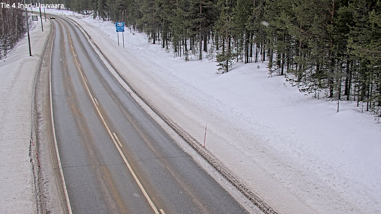 Kelikamerat Kuva Tie 4 Inari, Uruvaara, Inari, Lappi