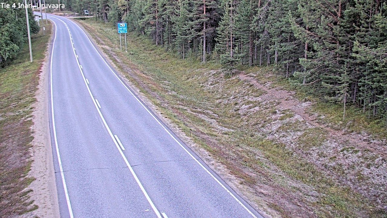 Kelikamerat Kuva Tie 4 Inari, Uruvaara, Inari, Lappi