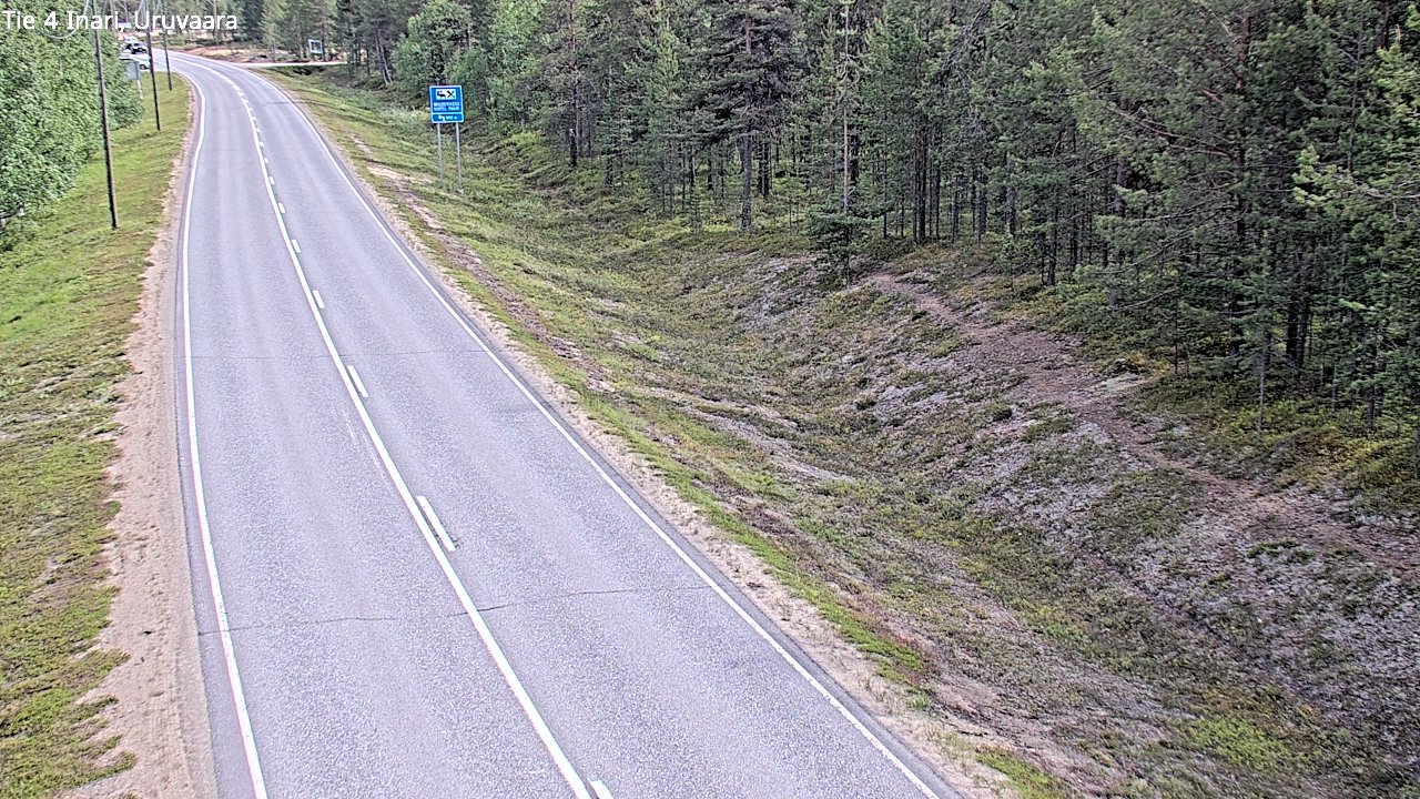 Kelikamerat Kuva Tie 4 Inari, Uruvaara, Inari, Lappi