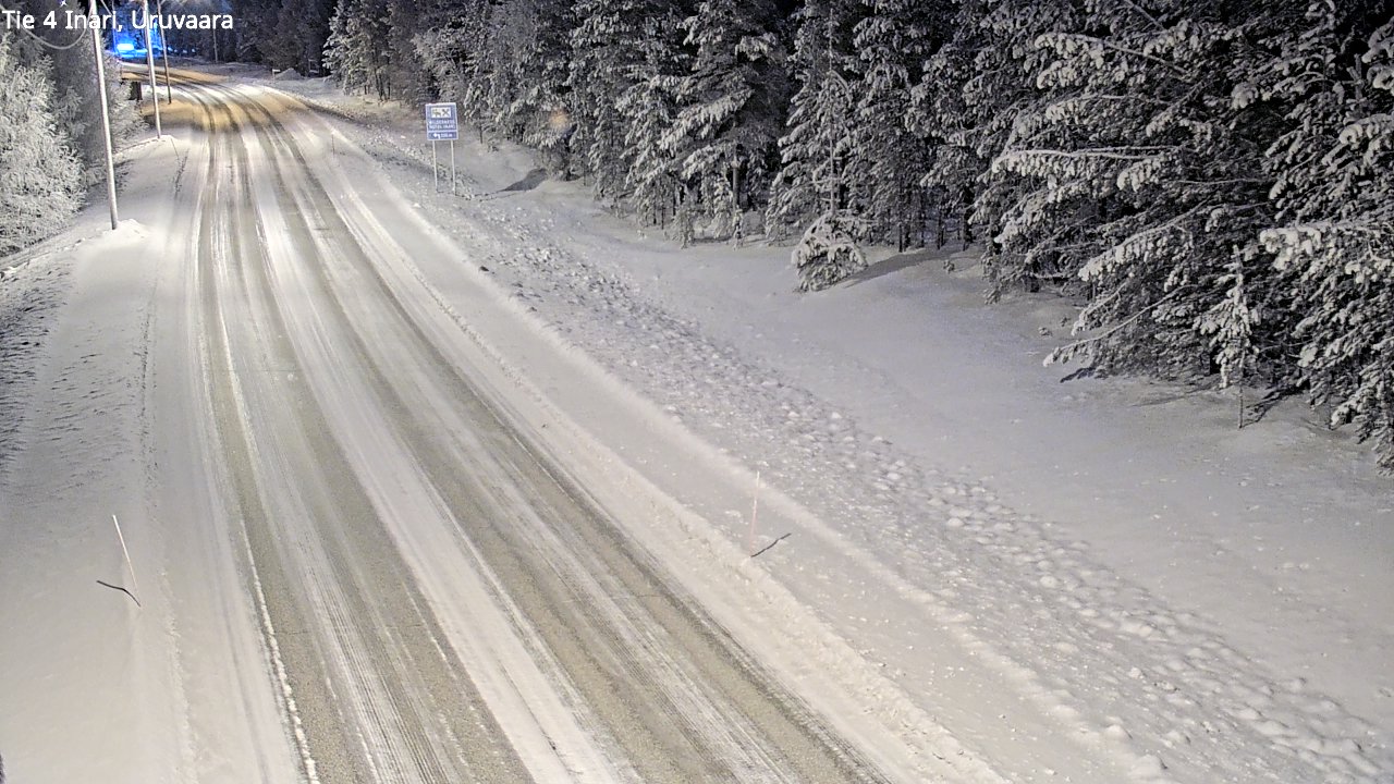 Kelikamerat Kuva Tie 4 Inari, Uruvaara, Inari, Lappi