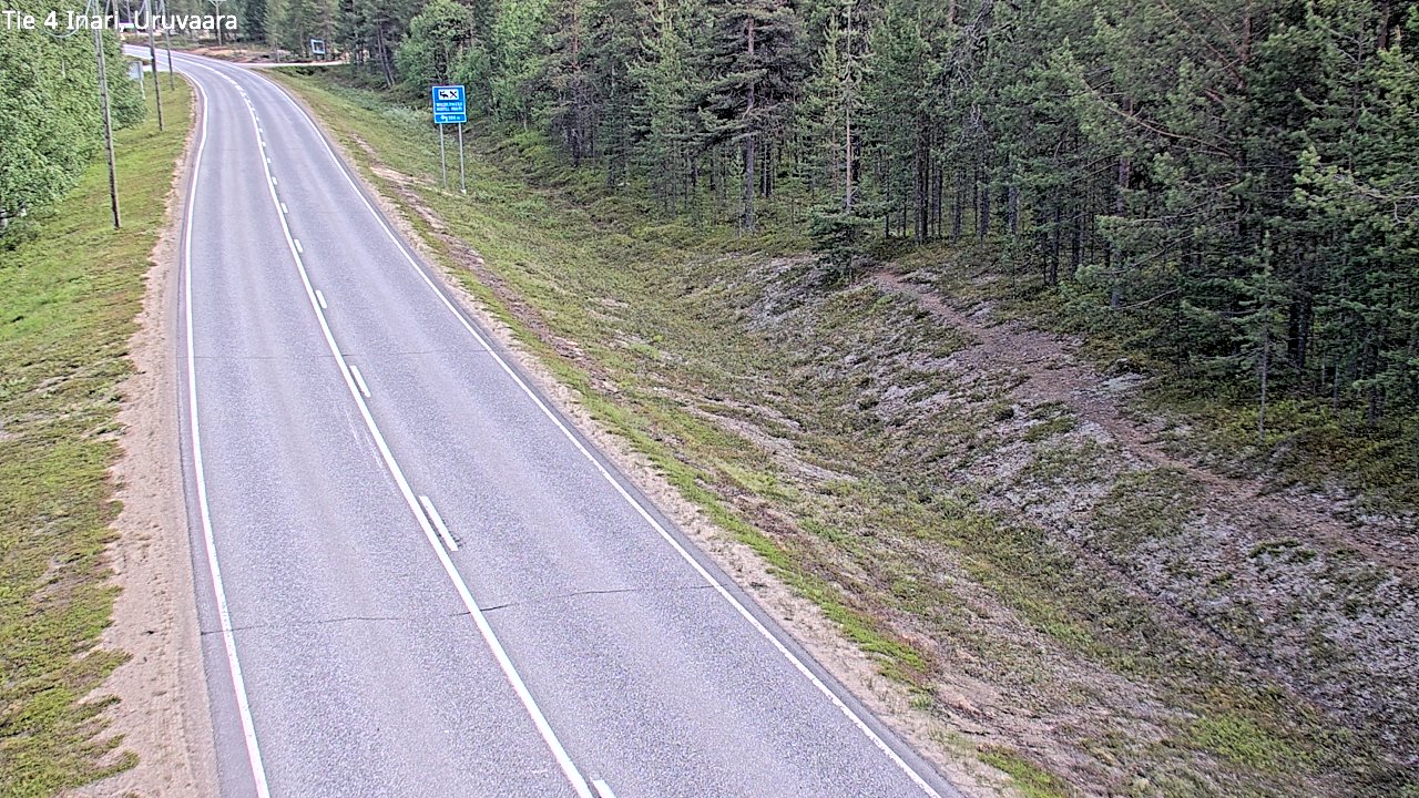 Kelikamerat Kuva Tie 4 Inari, Uruvaara, Inari, Lappi