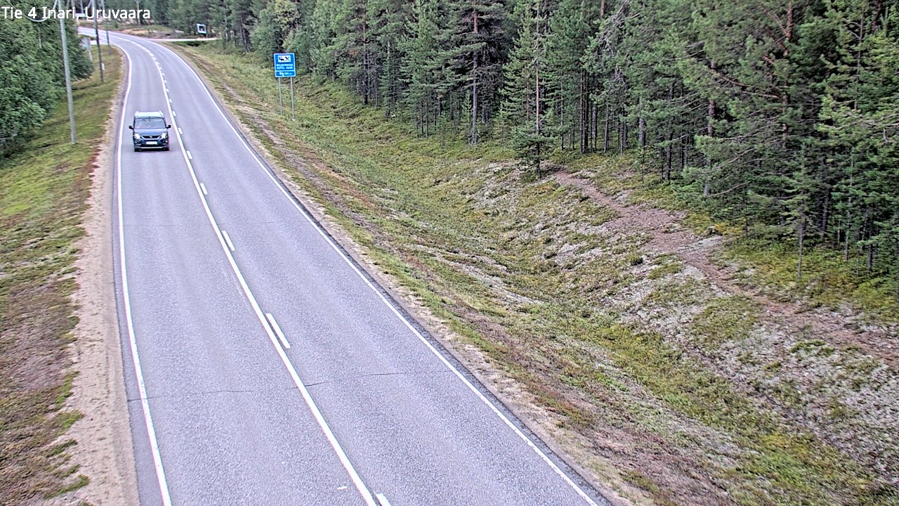 Kelikamerat Kuva Tie 4 Inari, Uruvaara, Inari, Lappi