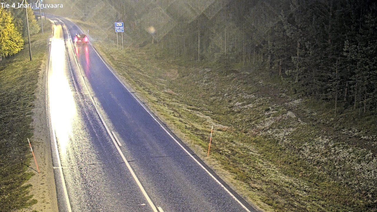 Kelikamerat Kuva Tie 4 Inari, Uruvaara, Inari, Lappi