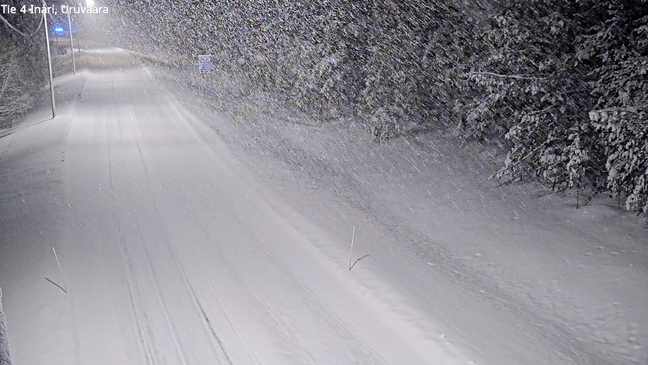 Kelikamerat Kuva Tie 4 Inari, Uruvaara, Inari, Lappi