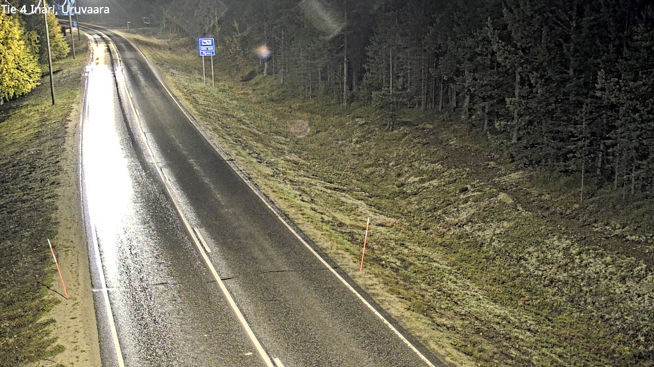 Kelikamerat Kuva Tie 4 Inari, Uruvaara, Inari, Lappi