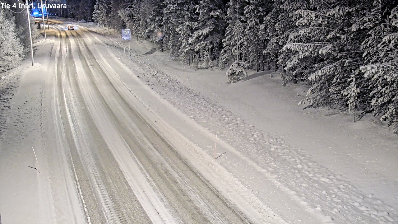 Kelikamerat Kuva Tie 4 Inari, Uruvaara, Inari, Lappi