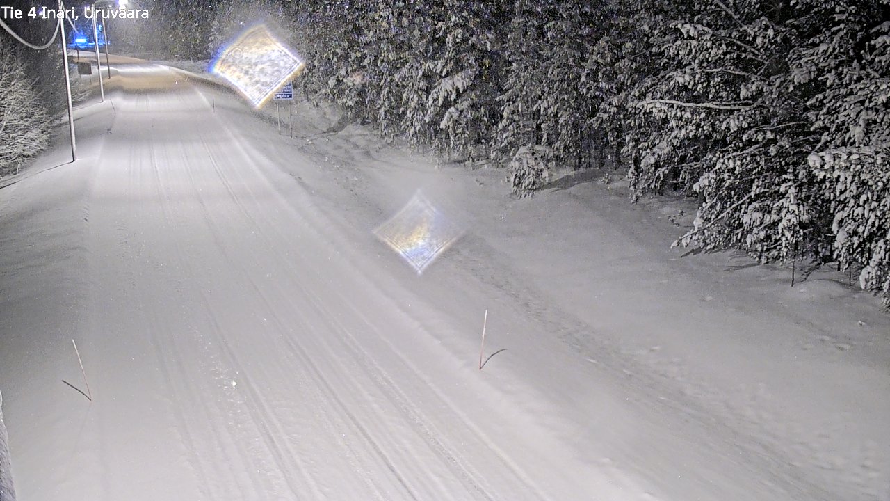 Kelikamerat Kuva Tie 4 Inari, Uruvaara, Inari, Lappi