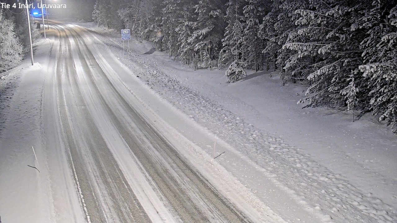 Kelikamerat Kuva Tie 4 Inari, Uruvaara, Inari, Lappi
