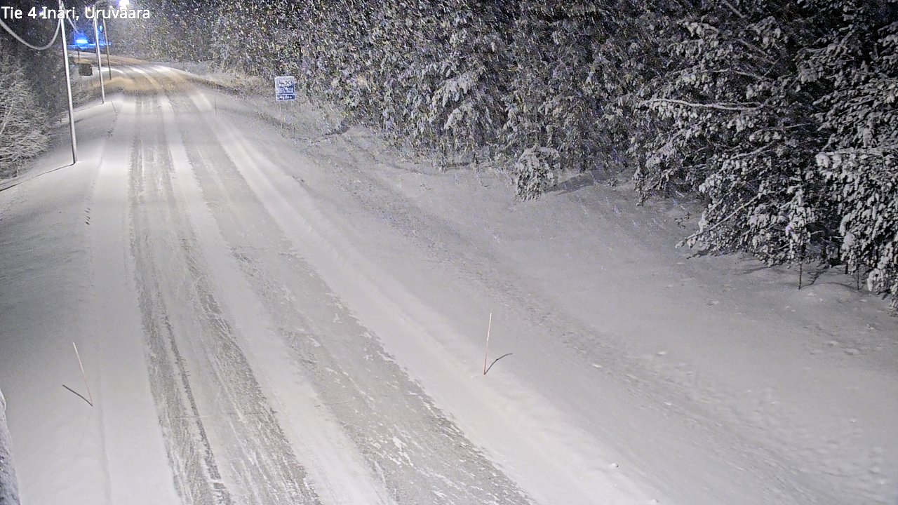 Kelikamerat Kuva Tie 4 Inari, Uruvaara, Inari, Lappi