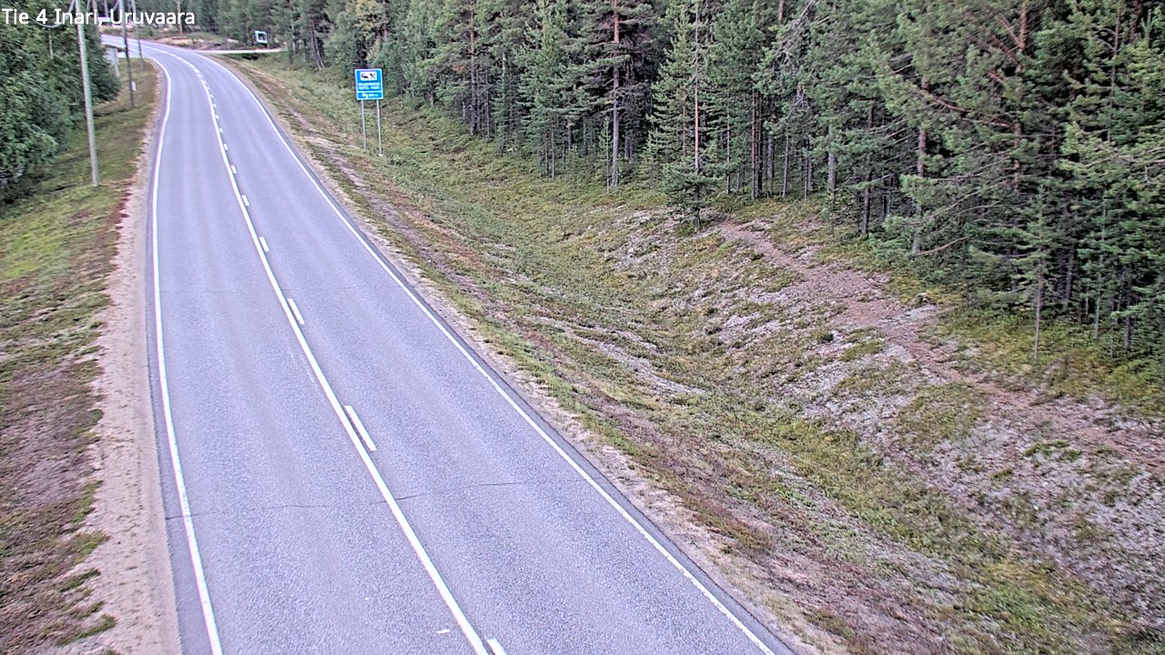 Kelikamerat Kuva Tie 4 Inari, Uruvaara, Inari, Lappi