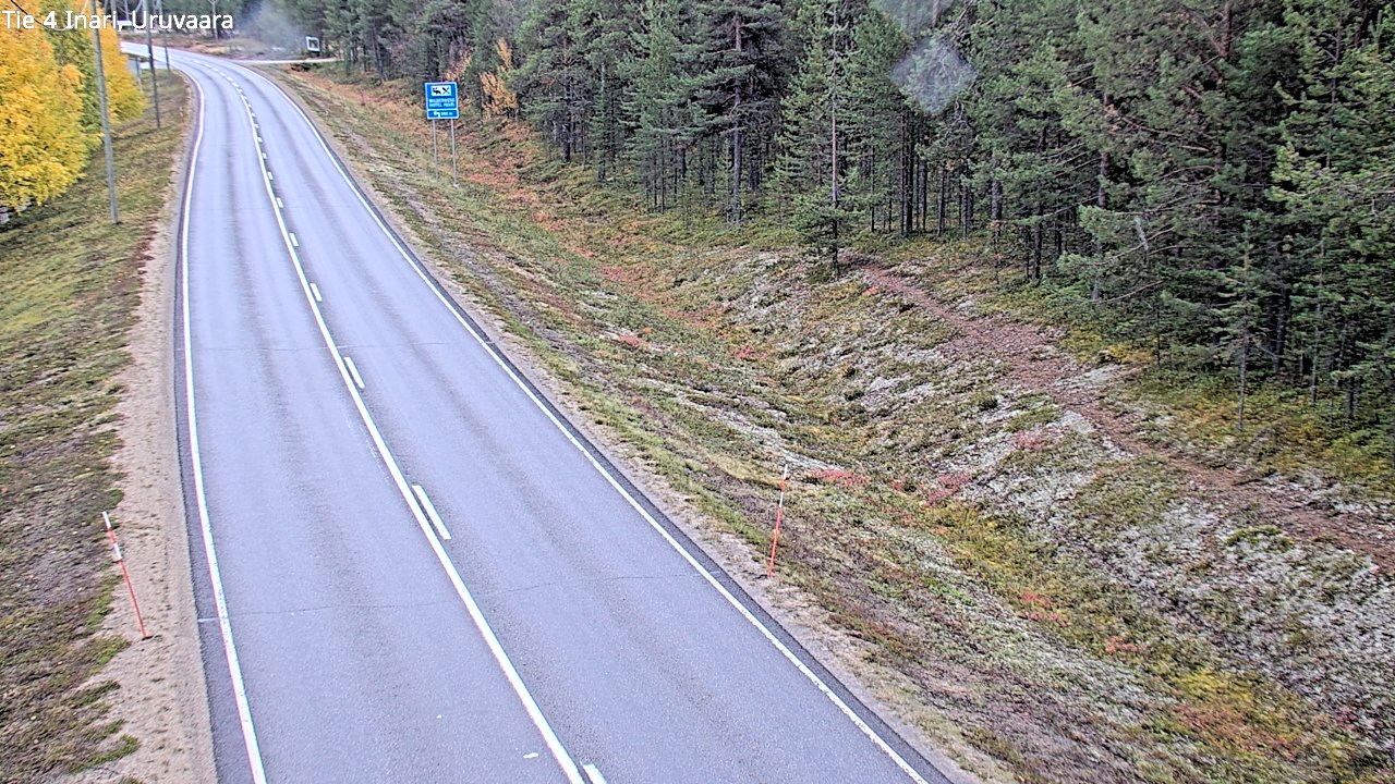 Kelikamerat Kuva Tie 4 Inari, Uruvaara, Inari, Lappi