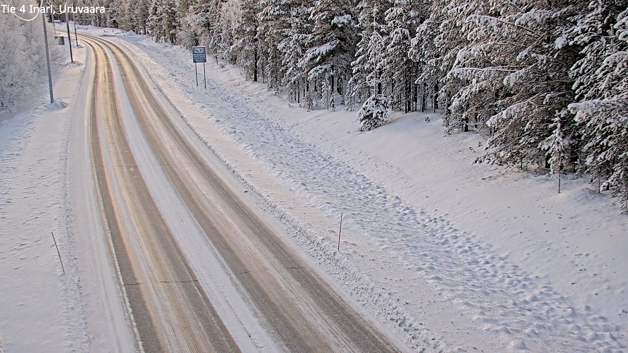 Kelikamerat Kuva Tie 4 Inari, Uruvaara, Inari, Lappi