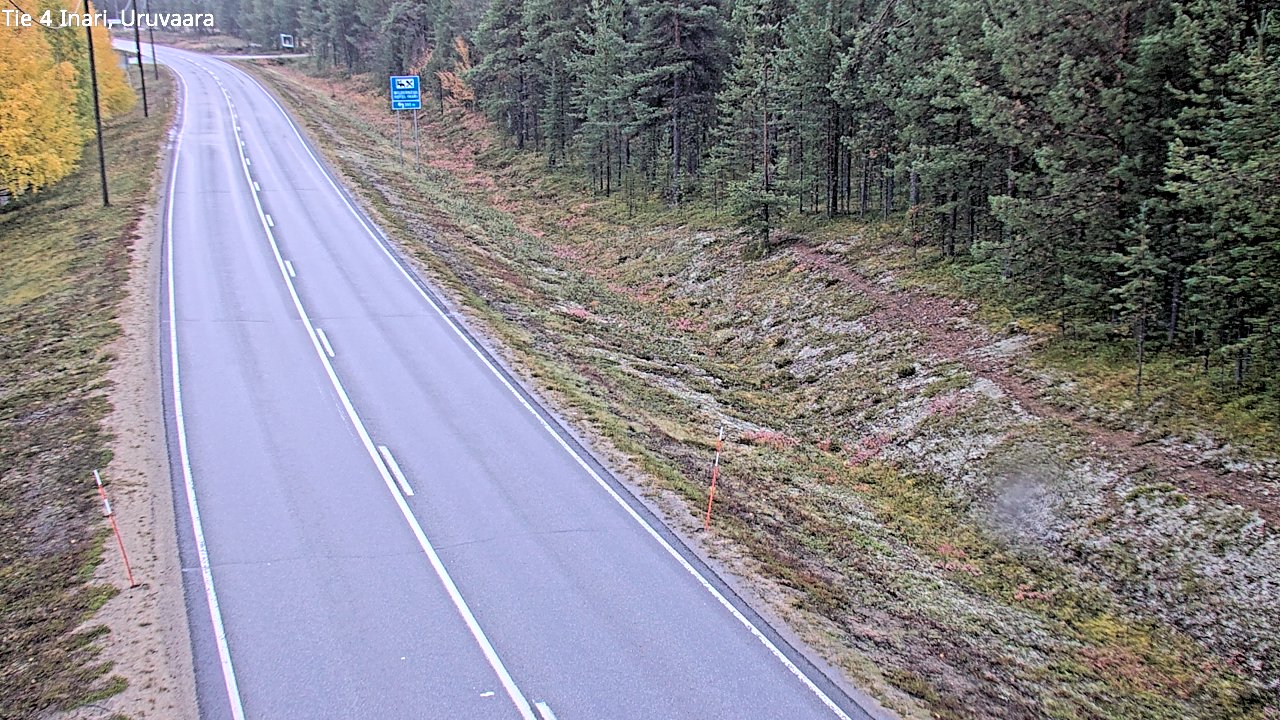Kelikamerat Kuva Tie 4 Inari, Uruvaara, Inari, Lappi
