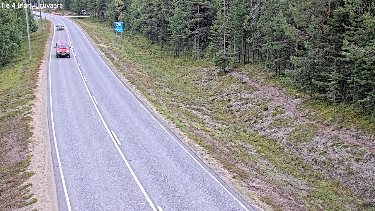 Kelikamerat Kuva Tie 4 Inari, Uruvaara, Inari, Lappi