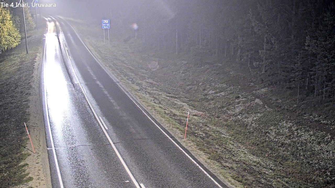 Kelikamerat Kuva Tie 4 Inari, Uruvaara, Inari, Lappi