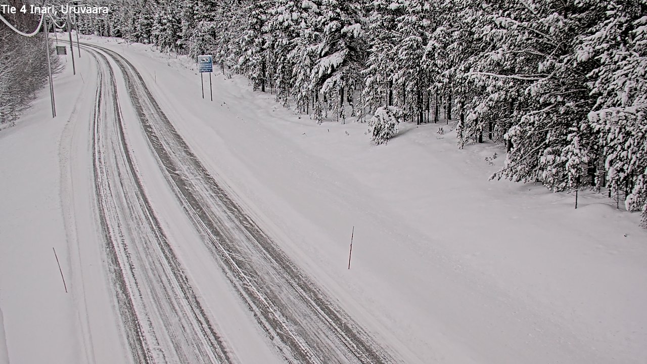 Kelikamerat Kuva Tie 4 Inari, Uruvaara, Inari, Lappi