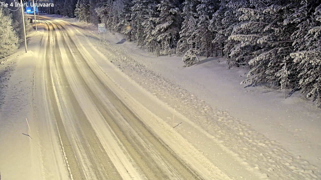 Kelikamerat Kuva Tie 4 Inari, Uruvaara, Inari, Lappi
