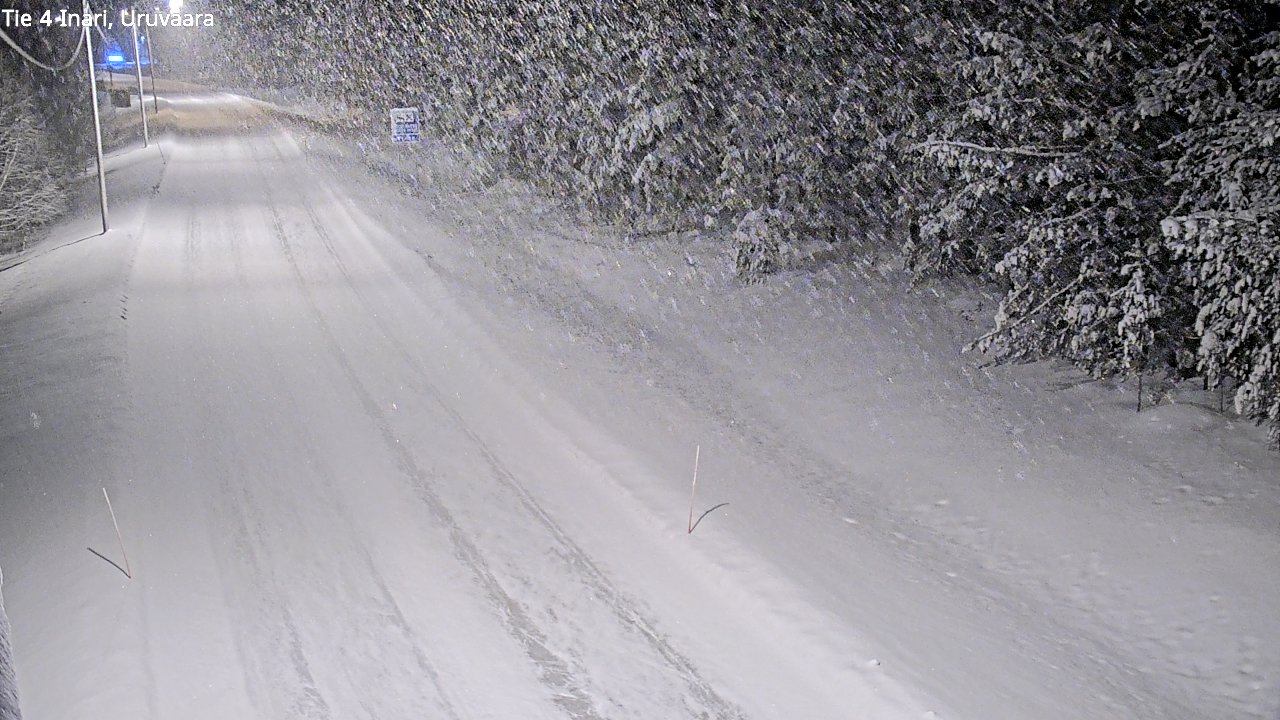 Kelikamerat Kuva Tie 4 Inari, Uruvaara, Inari, Lappi
