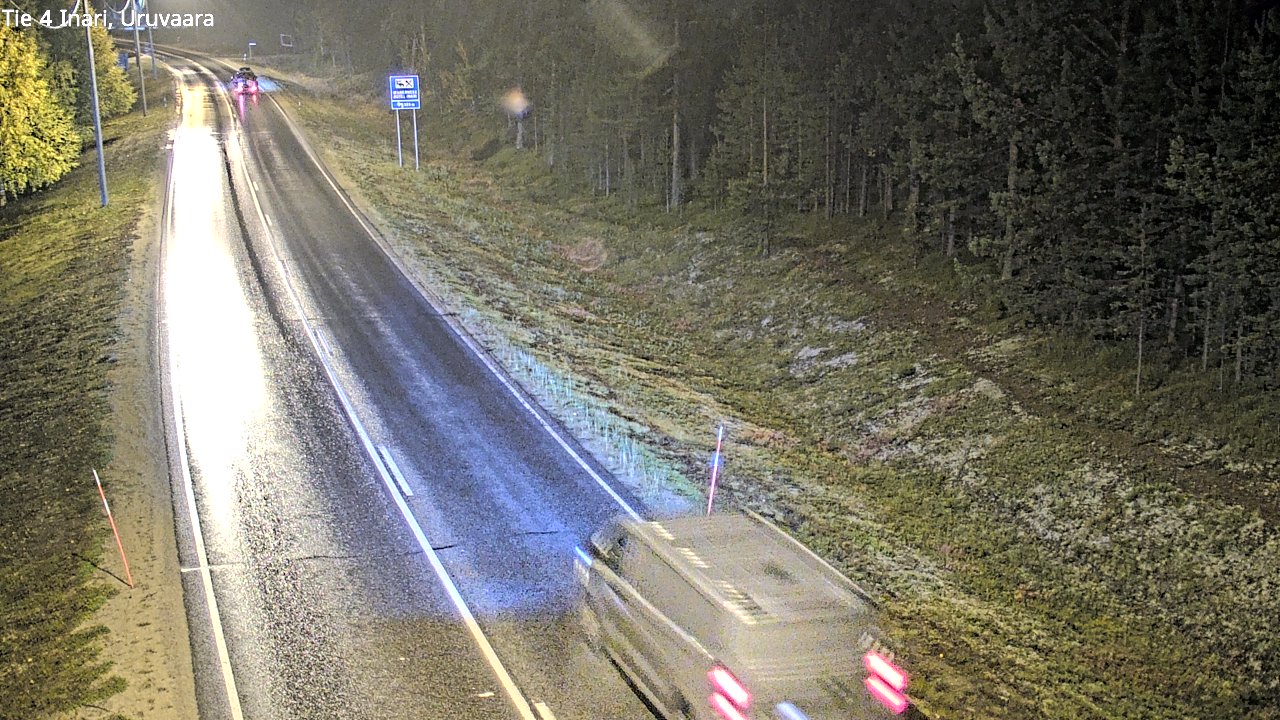 Kelikamerat Kuva Tie 4 Inari, Uruvaara, Inari, Lappi