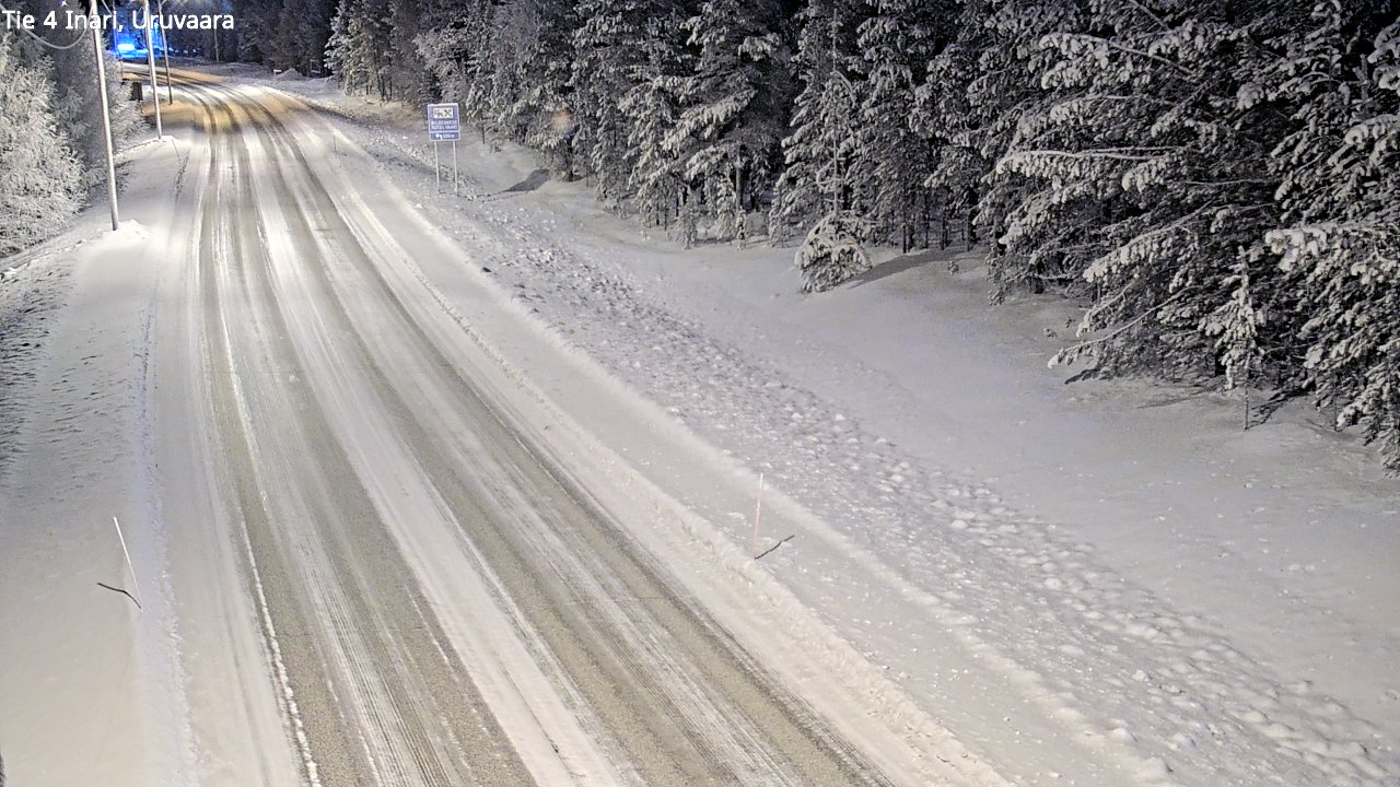 Kelikamerat Kuva Tie 4 Inari, Uruvaara, Inari, Lappi