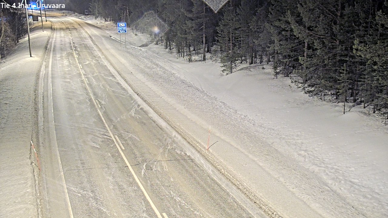 Kelikamerat Kuva Tie 4 Inari, Uruvaara, Inari, Lappi