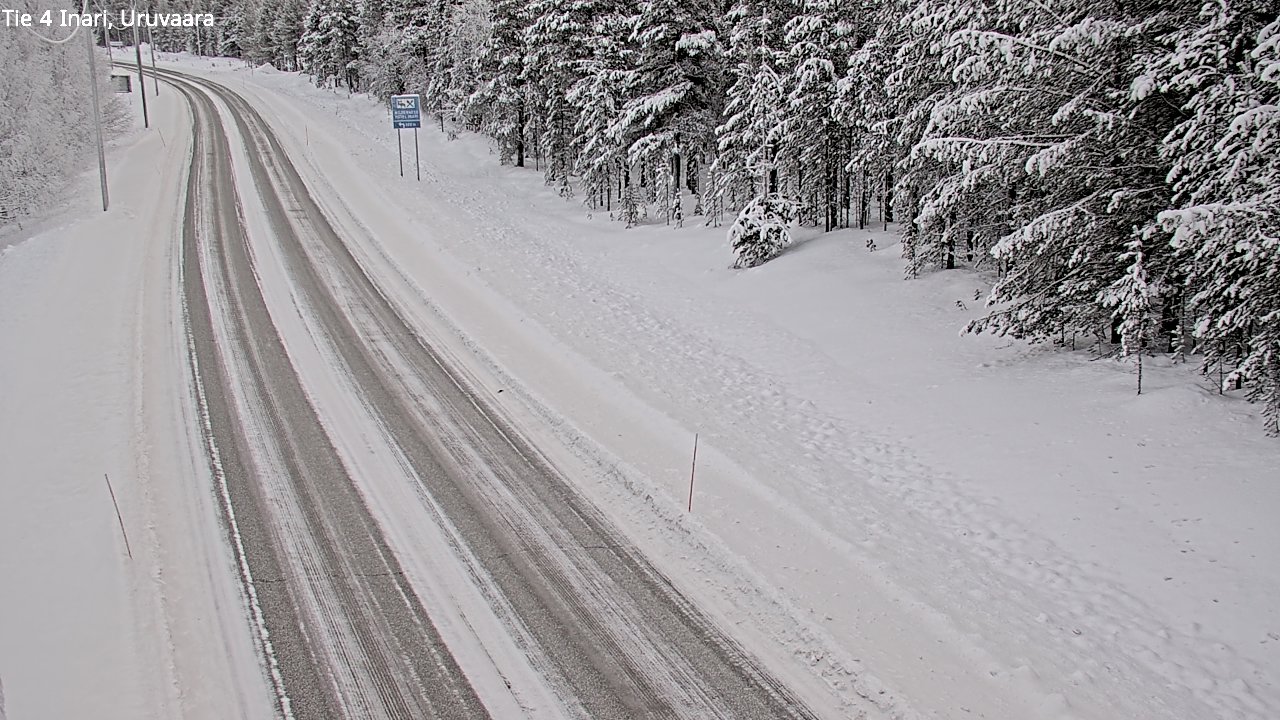 Kelikamerat Kuva Tie 4 Inari, Uruvaara, Inari, Lappi
