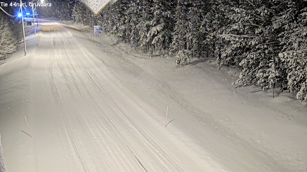 Kelikamerat Kuva Tie 4 Inari, Uruvaara, Inari, Lappi