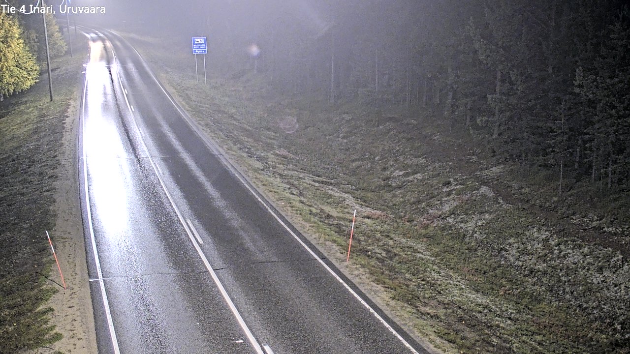 Kelikamerat Kuva Tie 4 Inari, Uruvaara, Inari, Lappi