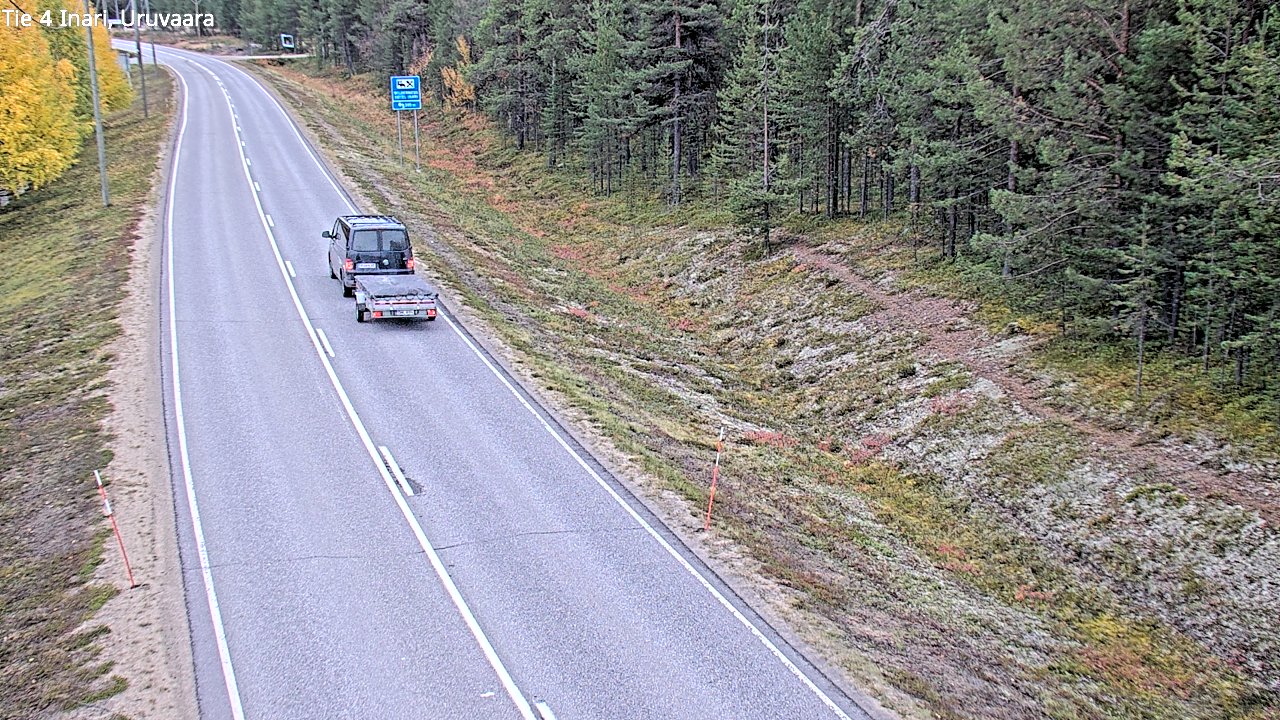 Kelikamerat Kuva Tie 4 Inari, Uruvaara, Inari, Lappi