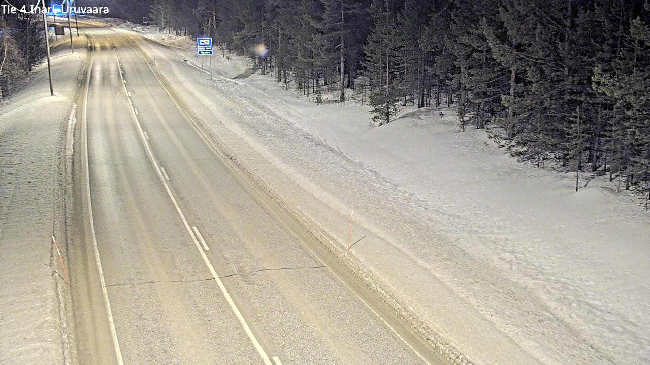 Kelikamerat Kuva Tie 4 Inari, Uruvaara, Inari, Lappi