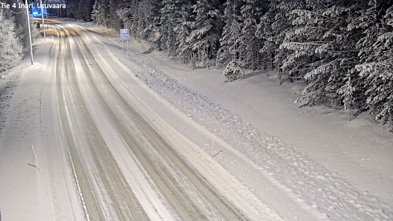 Kelikamerat Kuva Tie 4 Inari, Uruvaara, Inari, Lappi