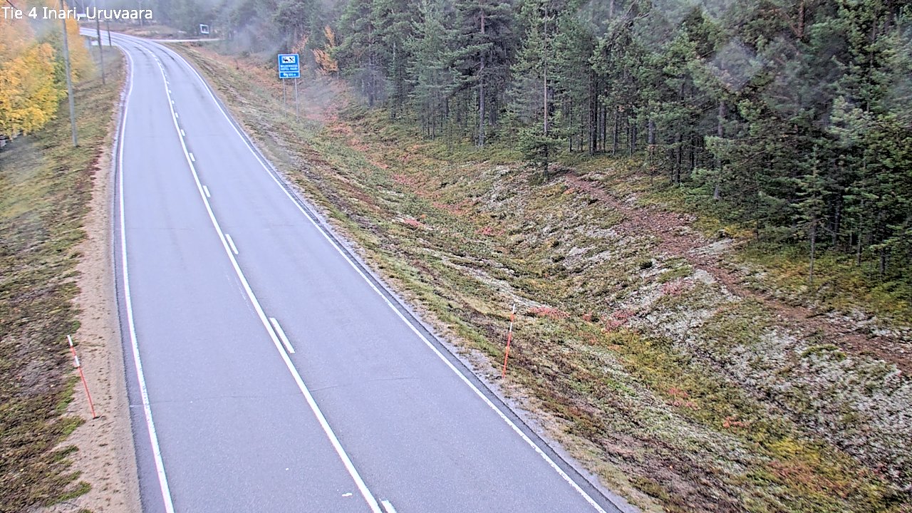 Kelikamerat Kuva Tie 4 Inari, Uruvaara, Inari, Lappi
