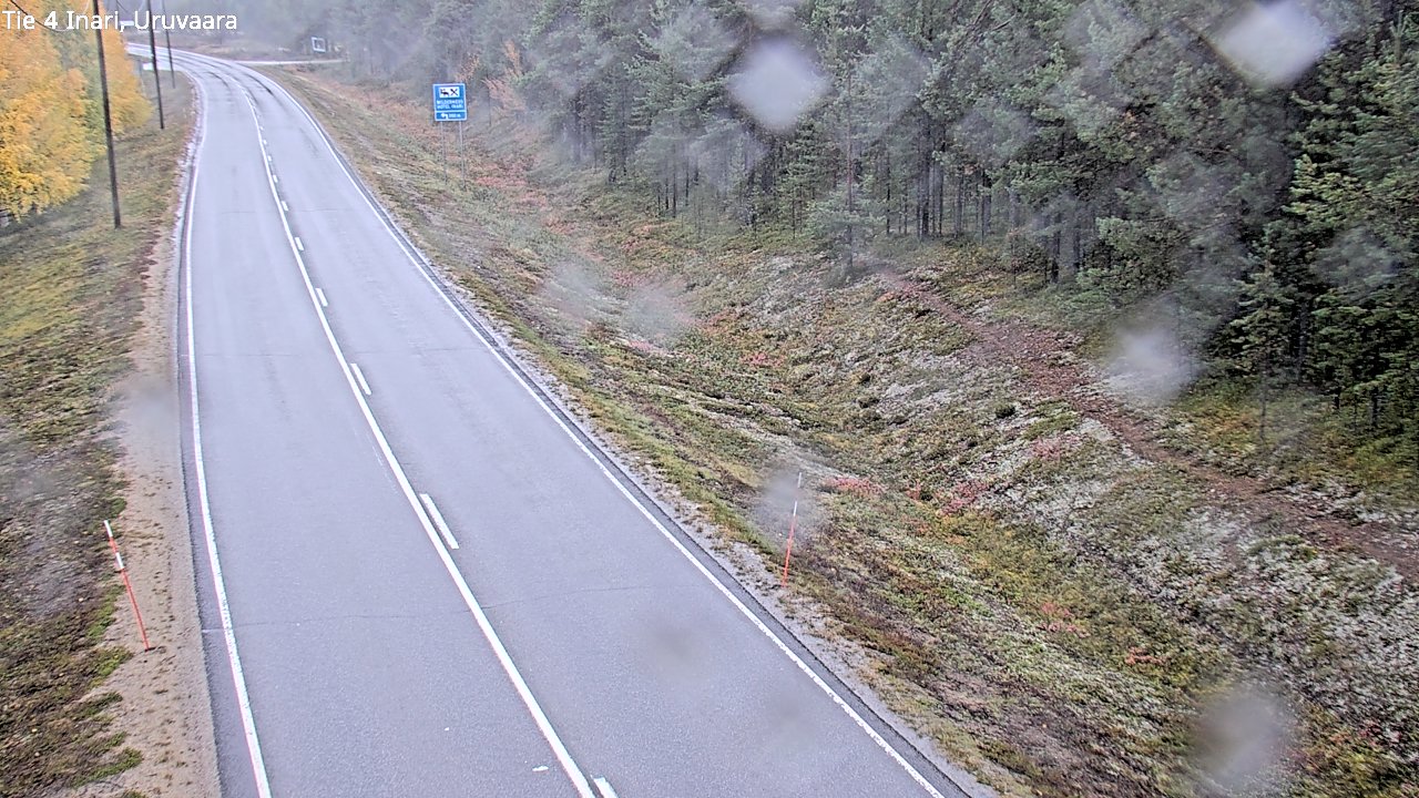 Weather Camera Image Road 4 Inari, Uruvaara, Inari, Lappi