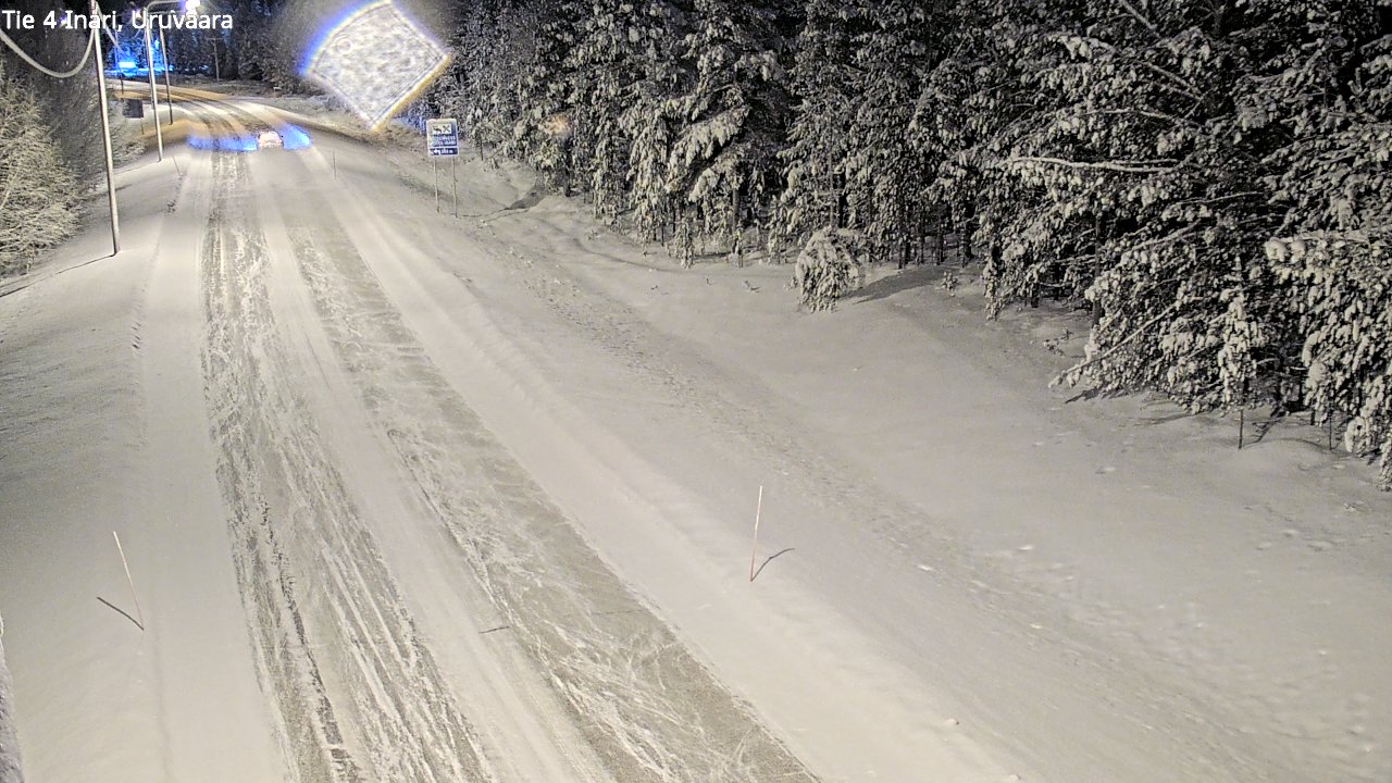 Kelikamerat Kuva Tie 4 Inari, Uruvaara, Inari, Lappi