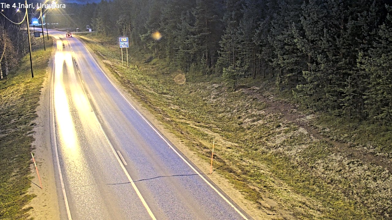 Kelikamerat Kuva Tie 4 Inari, Uruvaara, Inari, Lappi