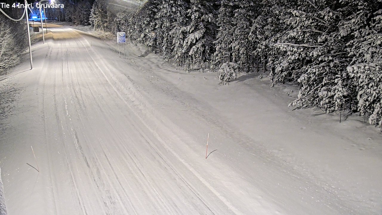 Kelikamerat Kuva Tie 4 Inari, Uruvaara, Inari, Lappi