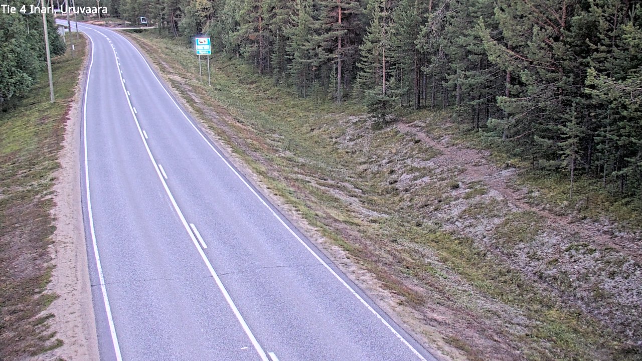 Kelikamerat Kuva Tie 4 Inari, Uruvaara, Inari, Lappi