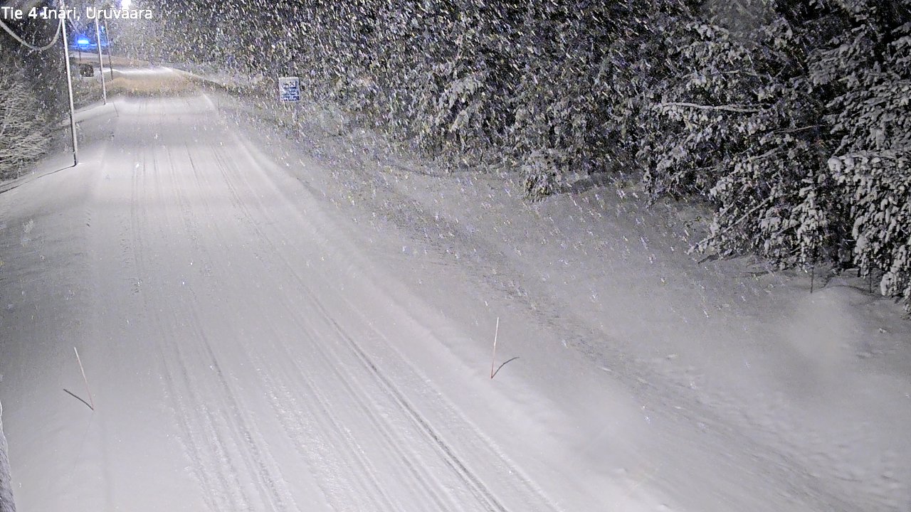 Kelikamerat Kuva Tie 4 Inari, Uruvaara, Inari, Lappi