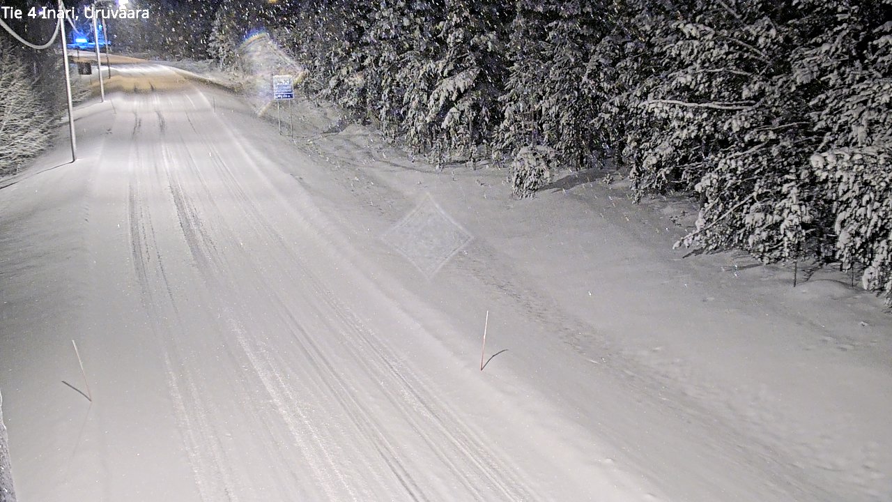 Kelikamerat Kuva Tie 4 Inari, Uruvaara, Inari, Lappi