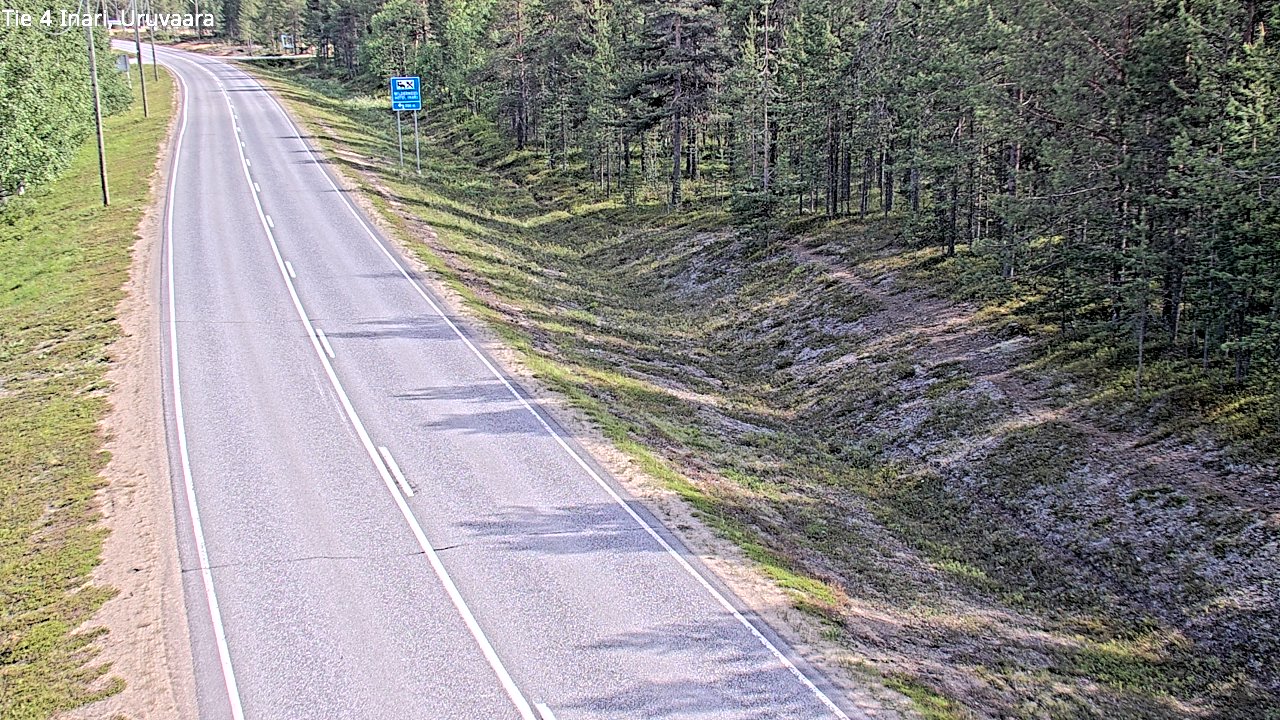 Kelikamerat Kuva Tie 4 Inari, Uruvaara, Inari, Lappi