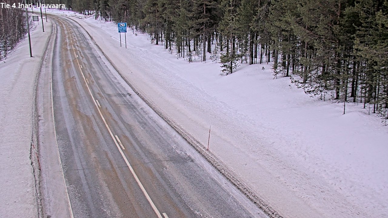 Kelikamerat Kuva Tie 4 Inari, Uruvaara, Inari, Lappi