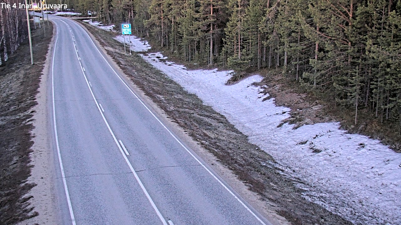 Kelikamerat Kuva Tie 4 Inari, Uruvaara, Inari, Lappi