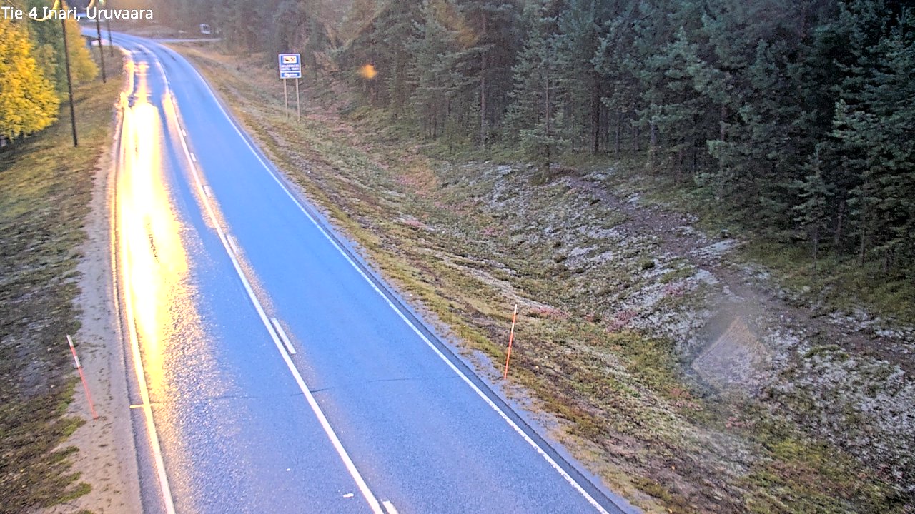 Kelikamerat Kuva Tie 4 Inari, Uruvaara, Inari, Lappi