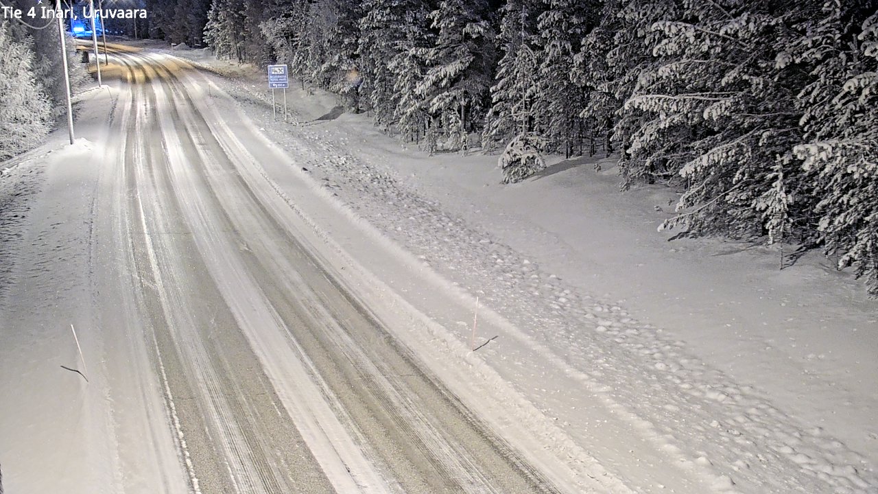 Kelikamerat Kuva Tie 4 Inari, Uruvaara, Inari, Lappi