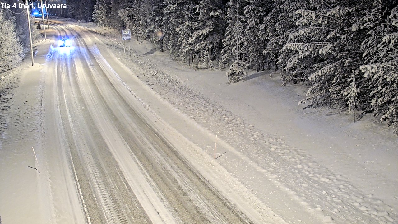 Kelikamerat Kuva Tie 4 Inari, Uruvaara, Inari, Lappi