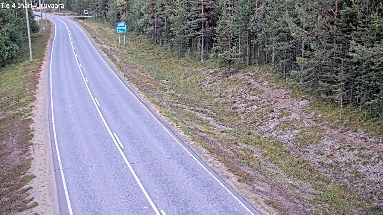 Kelikamerat Kuva Tie 4 Inari, Uruvaara, Inari, Lappi