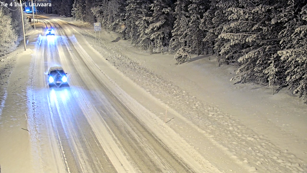 Kelikamerat Kuva Tie 4 Inari, Uruvaara, Inari, Lappi